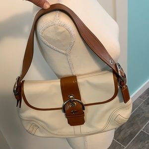 White Coach Soho shoulder bag
